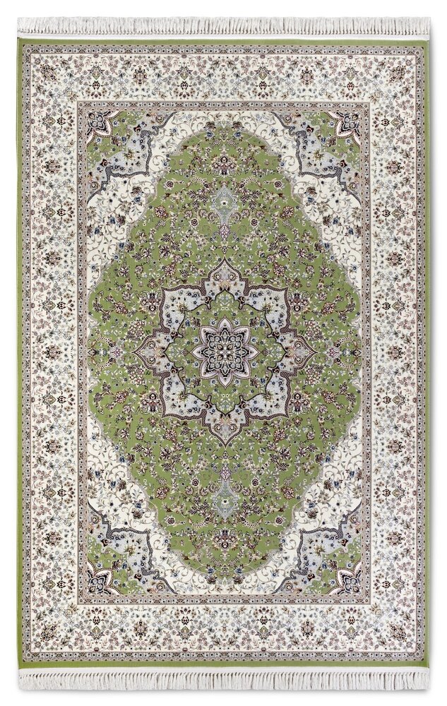 Villeroy & Boch Klassischer Kurzflor - Etienne - Grün / Creme Villeroy & Boch Klassischer Kurzflor - Etienne - Grün / Creme