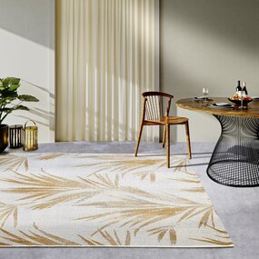 Villeroy & Boch Teppich In & Outdoor - Charles - Creme/Gold Villeroy & Boch Teppich In & Outdoor - Charles - Creme/Gold