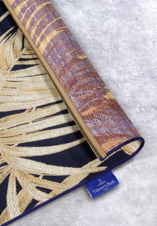 Villeroy & Boch Teppich In & Outdoor - Oktavie - Dunkelblau / Gold Villeroy & Boch Teppich In & Outdoor - Oktavie - Dunkelblau / Gold