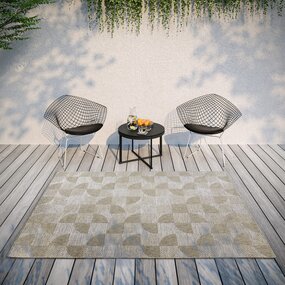 Villeroy & Boch Teppich In & Outdoor - Margaret - Natur / Braun Villeroy & Boch Teppich In & Outdoor - Margaret - Natur / Braun