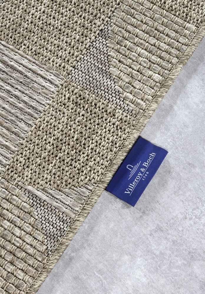 Villeroy & Boch Teppich In & Outdoor - Margaret - Natur / Braun Villeroy & Boch Teppich In & Outdoor - Margaret - Natur / Braun