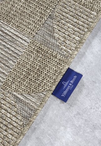 Villeroy & Boch Teppich In & Outdoor - Margaret - Natur / Braun Villeroy & Boch Teppich In & Outdoor - Margaret - Natur / Braun