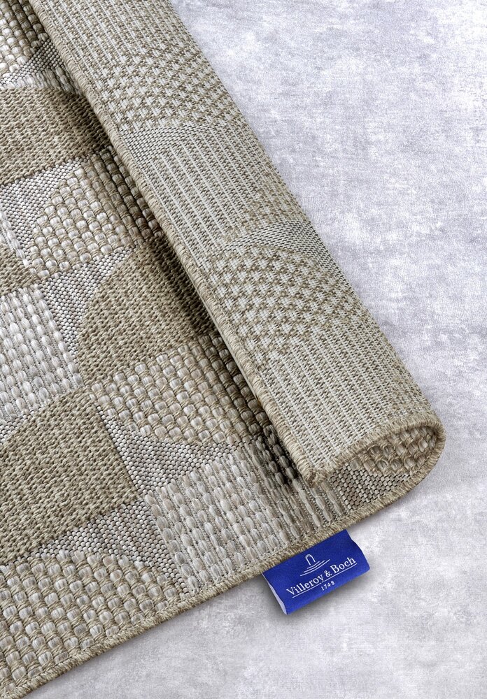 Villeroy & Boch Teppich In & Outdoor - Margaret - Natur / Braun Villeroy & Boch Teppich In & Outdoor - Margaret - Natur / Braun