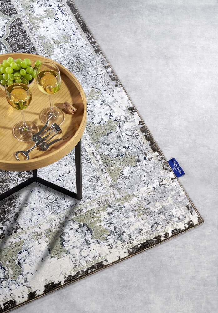 Villeroy & Boch Kurzflorer Vintage -Teppich - Roger - Braun / Multi Villeroy & Boch Kurzflorer Vintage -Teppich - Roger - Braun / Multi