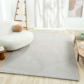 Modern Teppich - Cosenza Grau Modern Teppich - Cosenza Grau