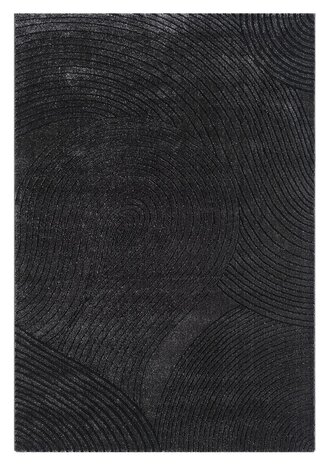 Modern Teppich - Cosenza Schwarz Modern Teppich - Cosenza Schwarz