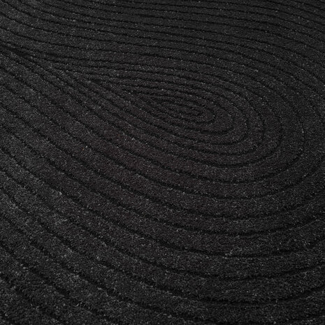 Modern Teppich - Cosenza Schwarz Modern Teppich - Cosenza Schwarz