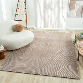 Modern Teppich - Cosenza Beige/sand Modern Teppich - Cosenza Beige/sand