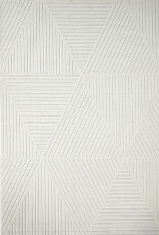 Modern Teppich - Medea - Weiß Modern Teppich - Medea - Weiß