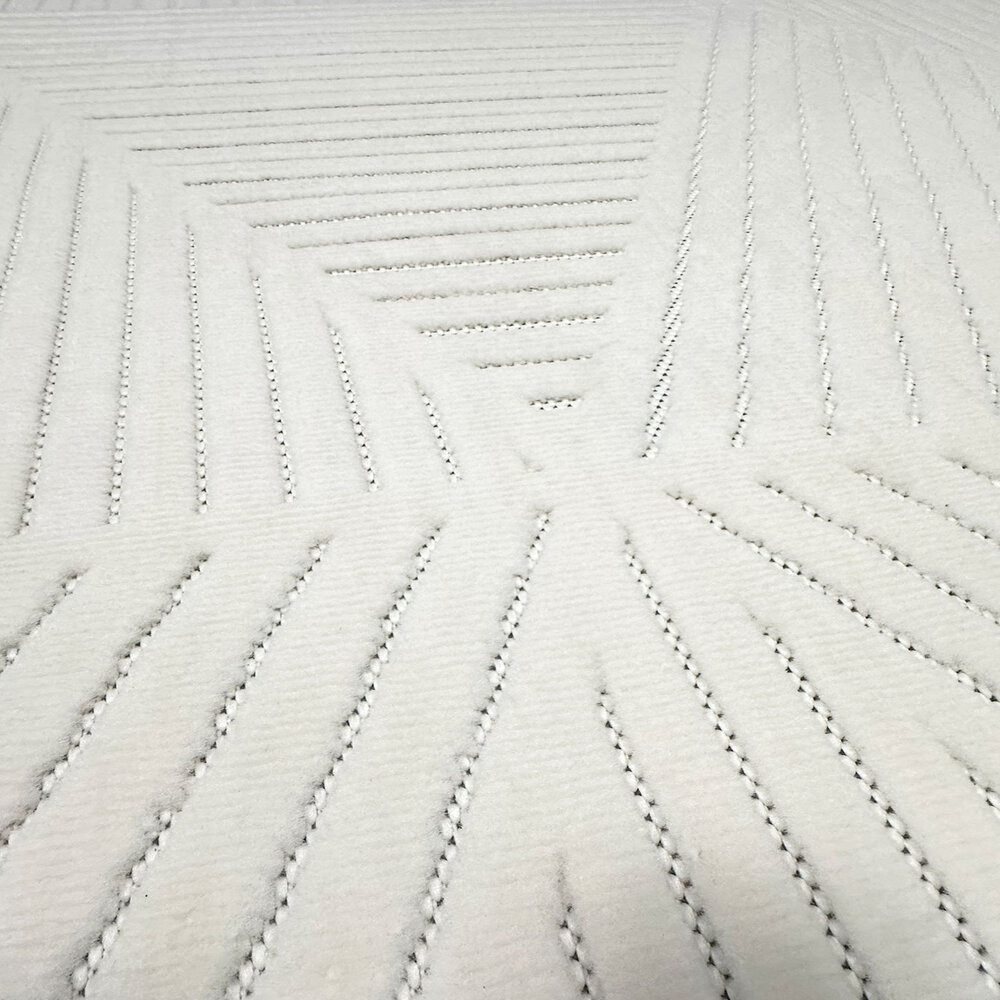 Modern Teppich - Medea - Weiß Modern Teppich - Medea - Weiß