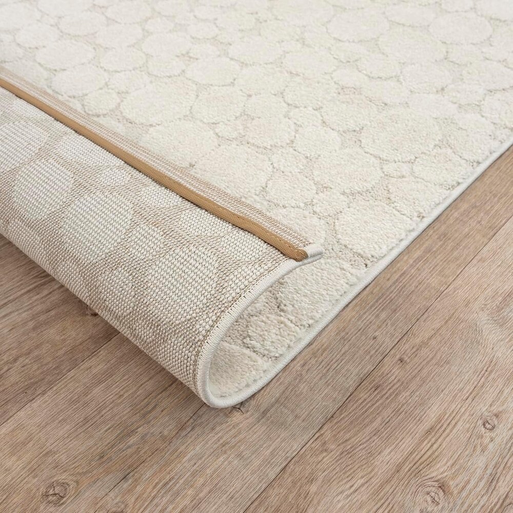 Kurzflor Theora - Japandi  - Creme Kurzflor Theora - Japandi  - Creme