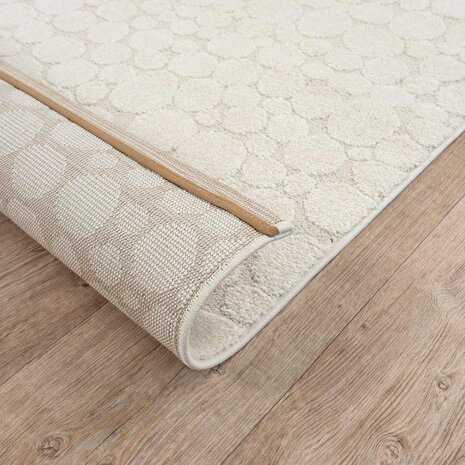 Kurzflor Theora - Japandi  - Creme Kurzflor Theora - Japandi  - Creme