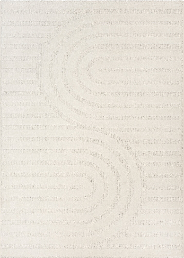 Kurzflor Ophis - Japandi - Creme Kurzflor Ophis - Japandi - Creme