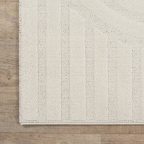 Kurzflor Ophis - Japandi - Creme Kurzflor Ophis - Japandi - Creme