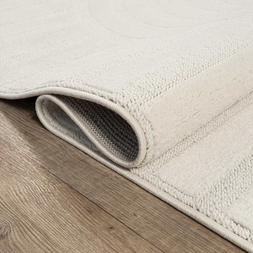 Kurzflor Ophis - Japandi - Creme Kurzflor Ophis - Japandi - Creme