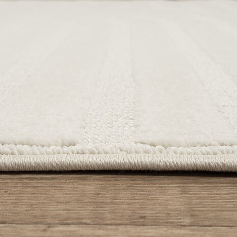 Kurzflor Ophis - Japandi - Creme Kurzflor Ophis - Japandi - Creme