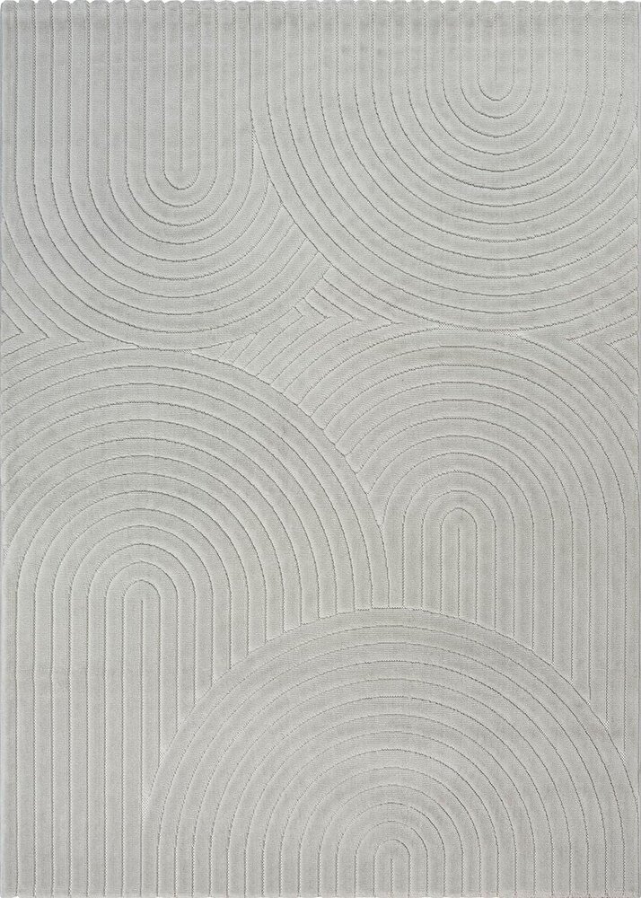 Kurzflor Delia - Japandi  - Grau