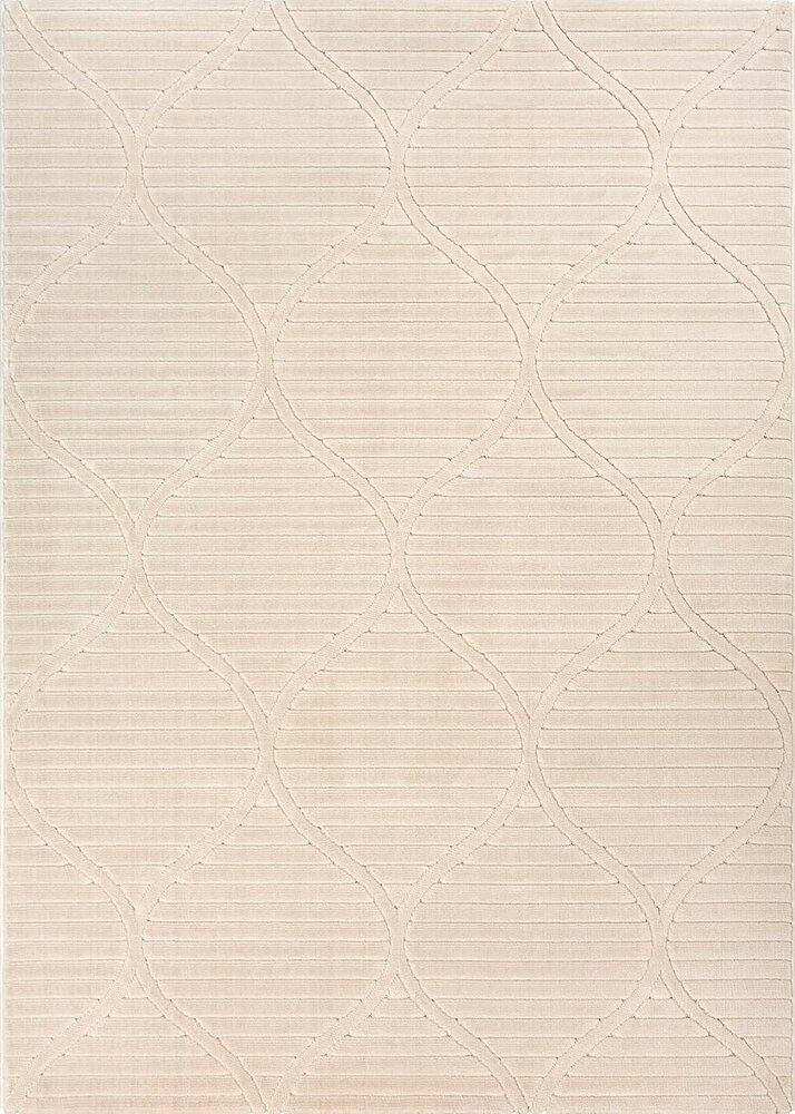 Kurzflor Delia - Barock Design - Beige
