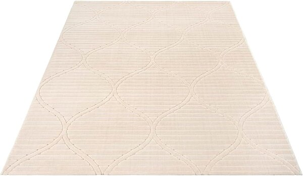 Kurzflor Delia - Barock Design - Beige