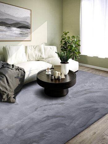 Villeroy & Boch Hochflorteppich - Leon - Anthrazit Villeroy & Boch Hochflorteppich - Leon - Anthrazit