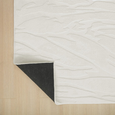 Modern Teppich - Mystic Grooves Creme Modern Teppich - Mystic Grooves Creme