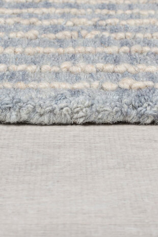 Kurzflor Karo Blau - Abstrakt - Blau Kurzflor Karo Blau - Abstrakt - Blau