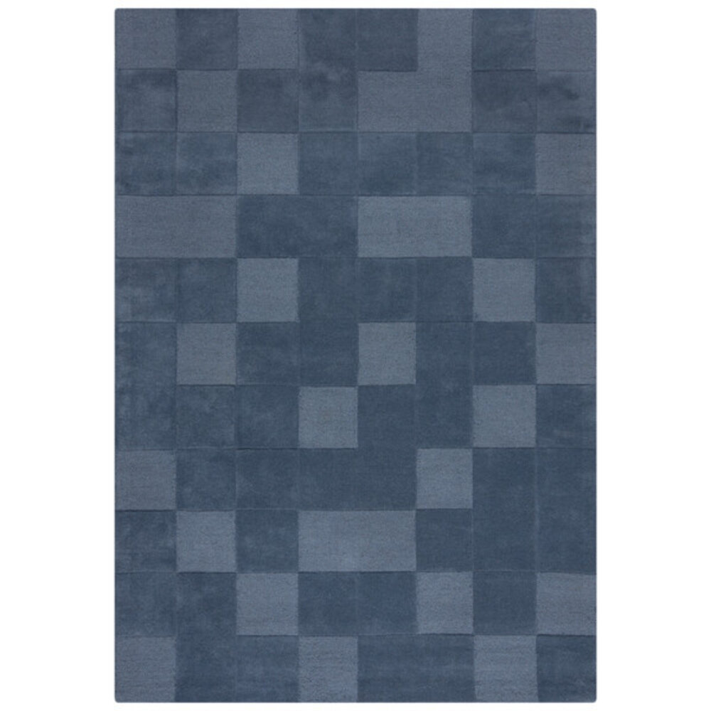 Kurzflor Checkerboard - Blau Kurzflor Checkerboard - Blau