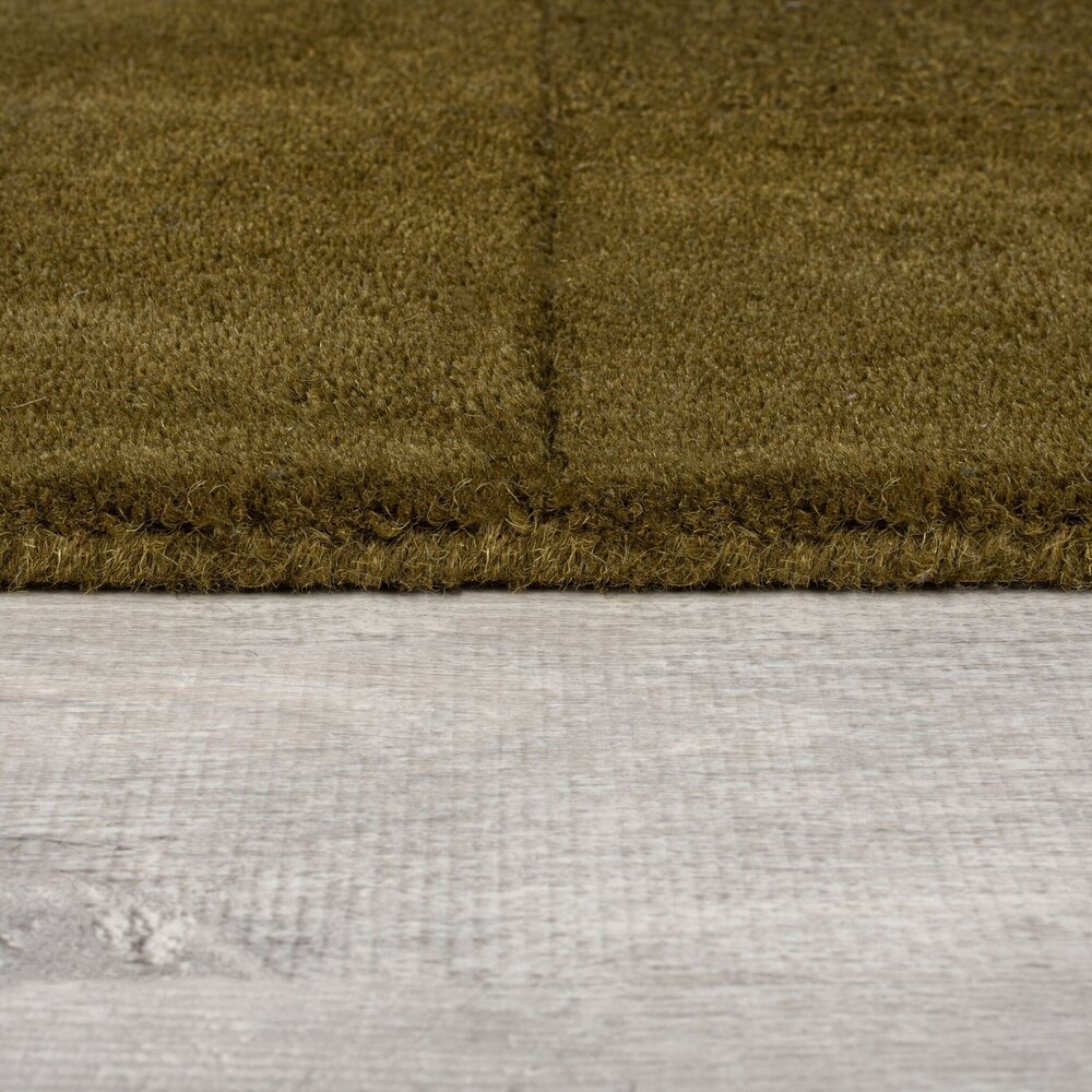 Läufer - Kurzflor Checkerboard - Grün Läufer - Kurzflor Checkerboard - Grün