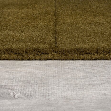 Wollteppich - Schachbrettgrün Wollteppich - Schachbrettgrün