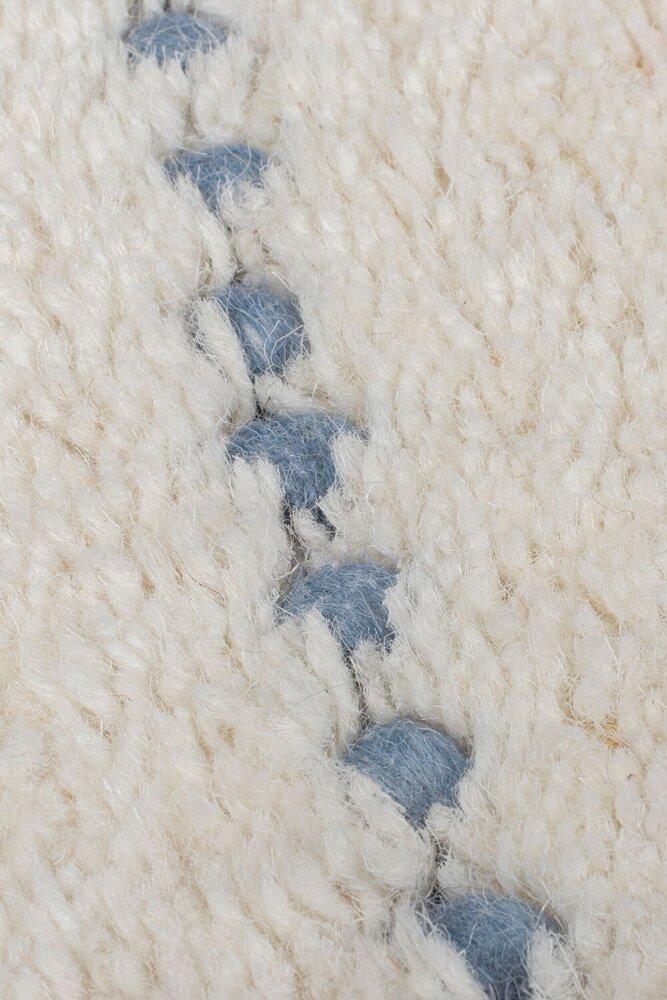 Kurzflor Dottie - Geometrisch - Wolle - Blau / Multi Kurzflor Dottie - Geometrisch - Wolle - Blau / Multi