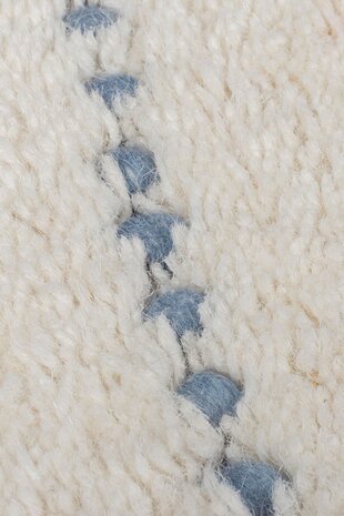 Kurzflor Dottie - Geometrisch - Wolle - Blau / Multi Kurzflor Dottie - Geometrisch - Wolle - Blau / Multi