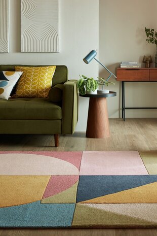 Kurzflor Esre Bright - Wolle - Multi Kurzflor Esre Bright - Wolle - Multi