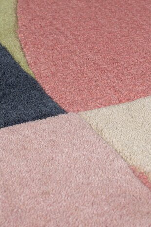 Kurzflor Esre Bright - Wolle - Multi Kurzflor Esre Bright - Wolle - Multi