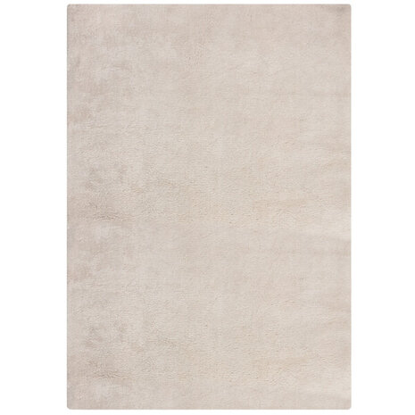 Hochflorteppich Faroe Wool Look - Flauschig - Creme - Creme Hochflorteppich Faroe Wool Look - Flauschig - Creme - Creme