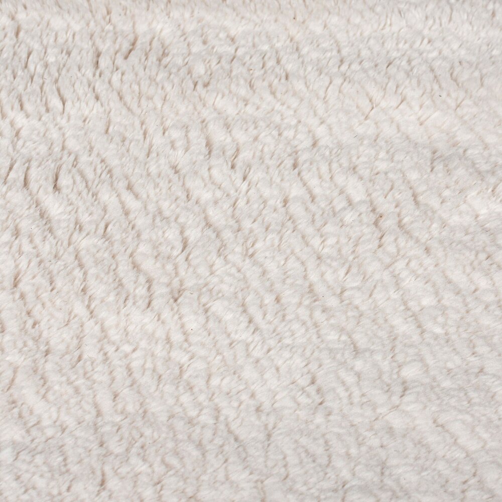 Hochflorteppich Faroe Wool Look - Flauschig - Creme - Creme Hochflorteppich Faroe Wool Look - Flauschig - Creme - Creme