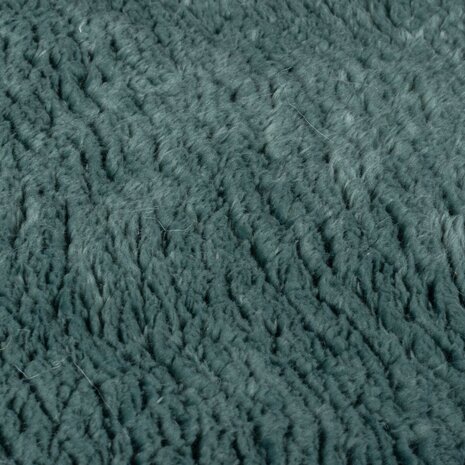 Hochflorteppich Faroe Wool Look - Flauschig - Blau Hochflorteppich Faroe Wool Look - Flauschig - Blau