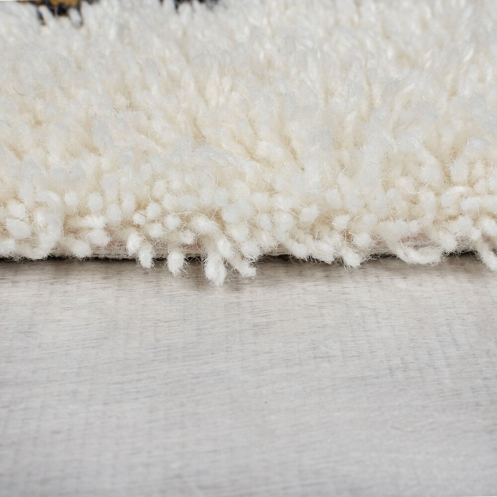 Hochflorteppich - Berber Design Fes - 100% Wolle - Shaggy - Multi Hochflorteppich - Berber Design Fes - 100% Wolle - Shaggy - Multi