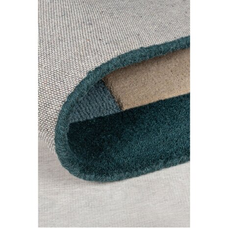 Abstrakter Teppich - Labyrinth Blau