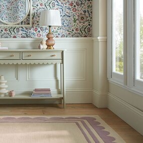 Kurzflor Lois - 100% Wolle - Violettt Kurzflor Lois - 100% Wolle - Violettt