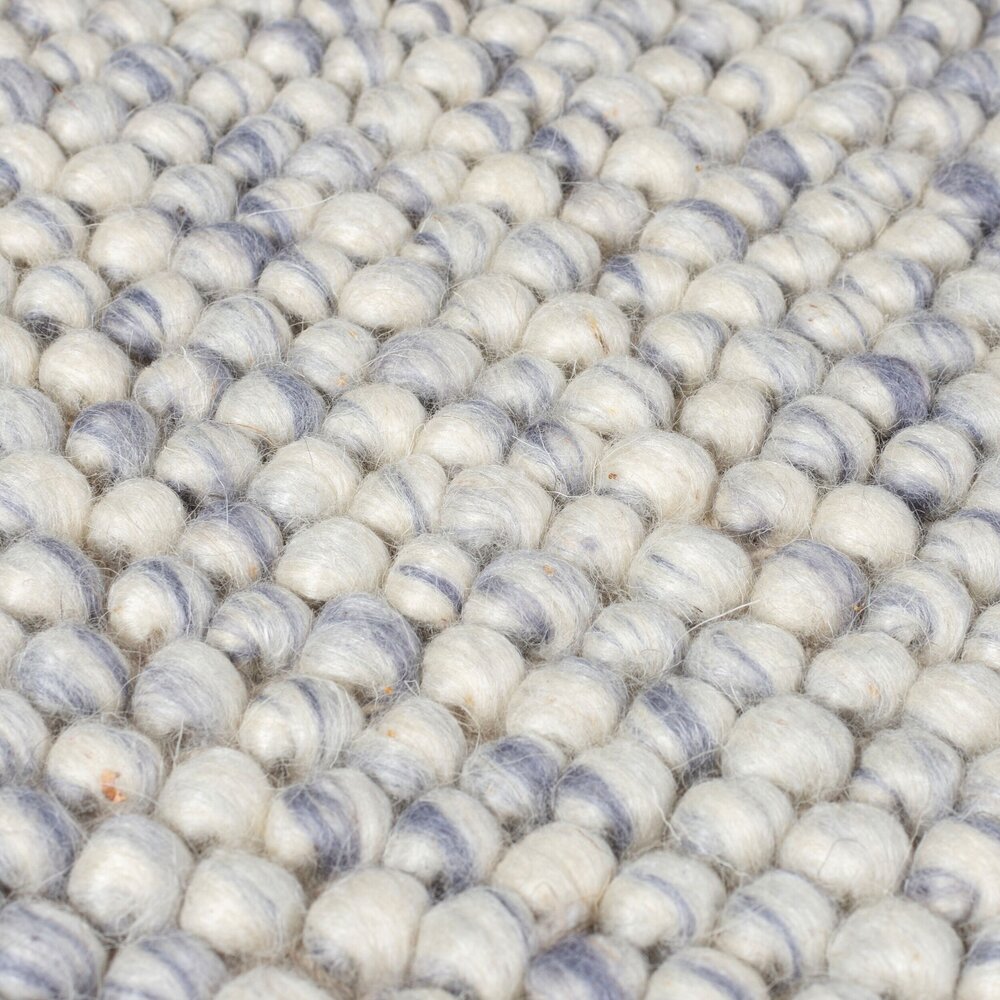 Läufer - Mineralien Uni-Teppich - Kurzflor - Wolle - Spheres Modern - Blau Läufer - Mineralien Uni-Teppich - Kurzflor - Wolle - Spheres Modern - Blau