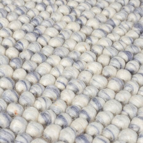 Läufer - Mineralien Uni-Teppich - Kurzflor - Wolle - Spheres Modern - Blau Läufer - Mineralien Uni-Teppich - Kurzflor - Wolle - Spheres Modern - Blau