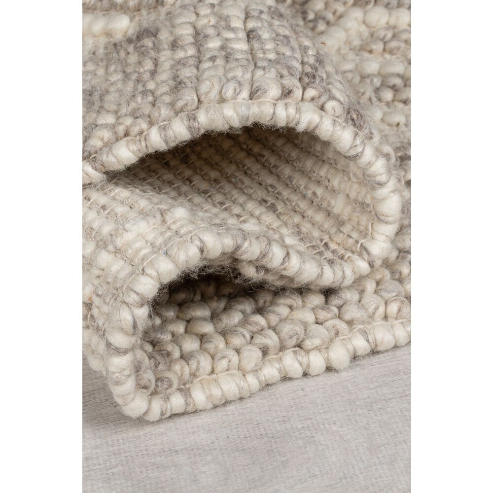 Mineralien Diamant-Teppich - Kurzflor - Wolle - Ball Designer Modern - Grau Mineralien Diamant-Teppich - Kurzflor - Wolle - Ball Designer Modern - Grau