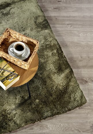 Hochflorteppich - Cosy Calida Grün