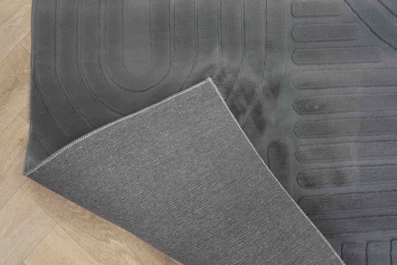 Japandi Teppich - Eve Grau