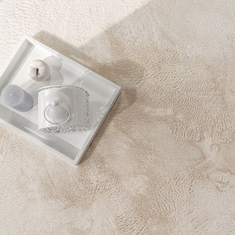 Waschbarer Teppich - Amalfi Creme Waschbarer Teppich - Amalfi Creme