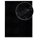 Waschbarer Teppich - Amalfi Schwarz Waschbarer Teppich - Amalfi Schwarz