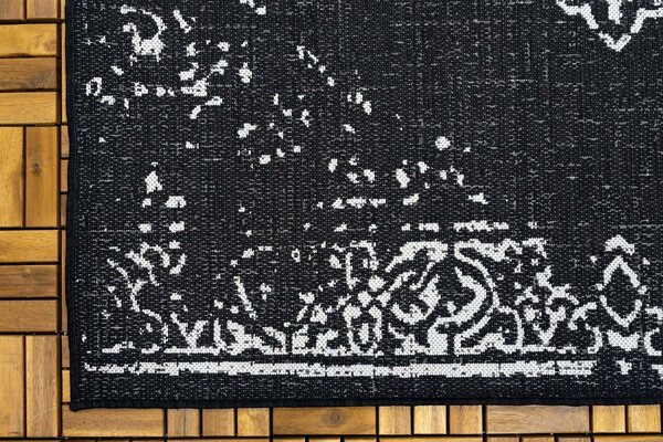 Rio Teppich In & Outdoor Schwarz Rio Teppich In & Outdoor Schwarz