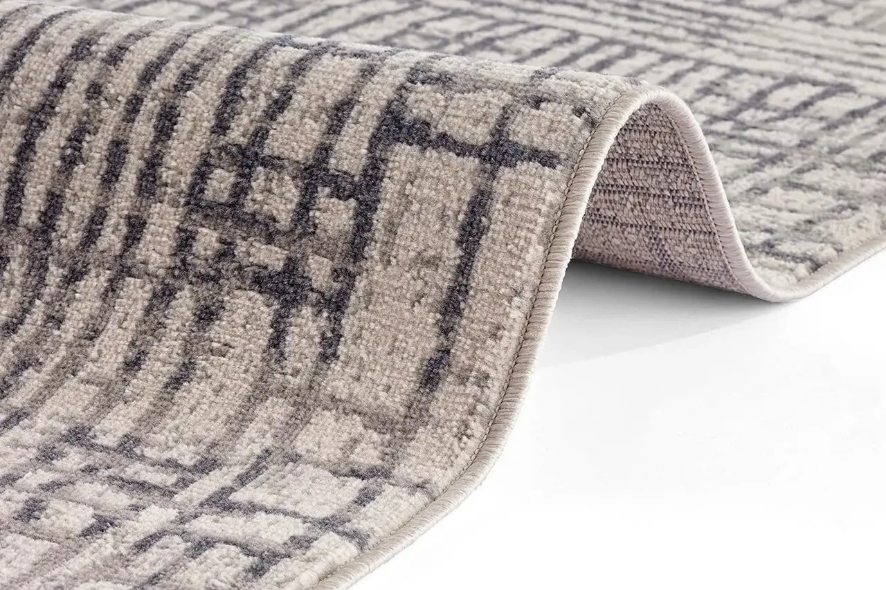 Vintage Teppich - Sole Creme/Grau Vintage Teppich - Sole Creme/Grau