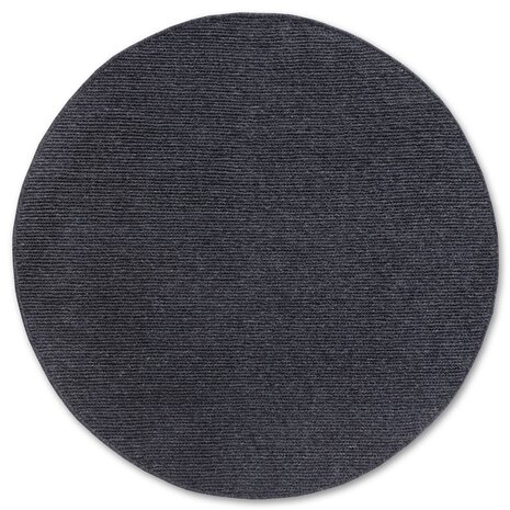 Runder Woll Teppich - Francois Anthrazit Runder Woll Teppich - Francois Anthrazit