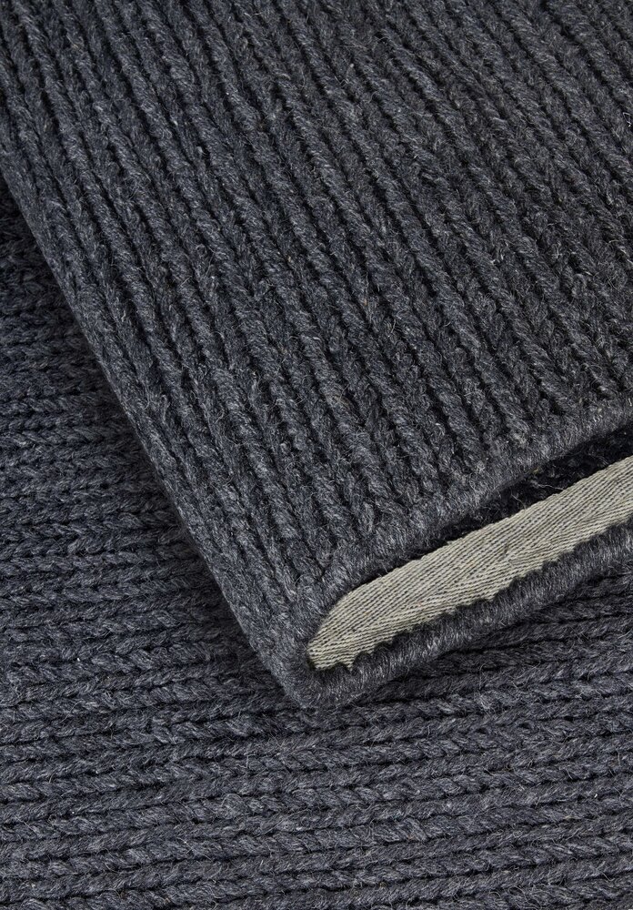 Runder Woll Teppich - Francois Anthrazit Runder Woll Teppich - Francois Anthrazit